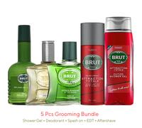 Brut for Men - Mix Shower Gel + Deodorant + EDT + Aftershave Lotion + Splash ON
