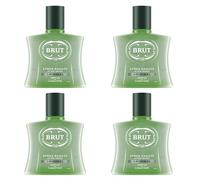 BRUT Original Aftershave, 4 x 100ml, Individually Boxed.