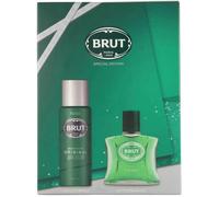 BRUT ORIGINAL GIFT SET AFTERSHAVE 100ML - DEODORANT SPRAY 200ML | NEW & SEALED