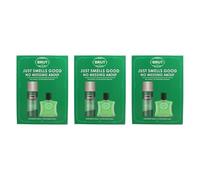 Brut Original Gift Set, Deodorant Spray and Aftershave, 2 Piece, Pack of 3