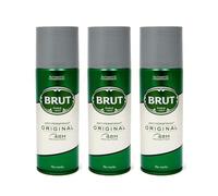 Brut Original Mens ANTI-PERSPIRANT 200ml - Pack of 3