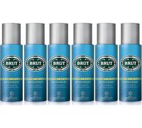 Brut Sport Style Deodorant Spray 200ml (Pack of 6) - Long Lasting Fresh Fragrance Men’s Aerosol Deodorant