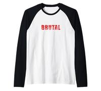 Brutal Intense Raw Power Raglan Baseball Tee