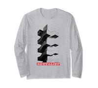 Brutalist Architecture Design / Architecture Student Gift Long Sleeve T-Shirt