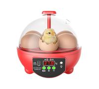 Brutautomat Vollautomatisch, 6-Slot Chicken Egg Incubator With Automatic Temperature And Humidity Control Small Egg Incubator For Chicken Duck Quail Bird Farm