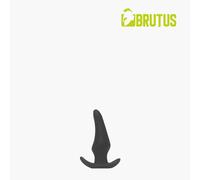 BRUTUS Bum Buddy - Hercules S M L XL Butt Plug Black Silicone Prostate Massager