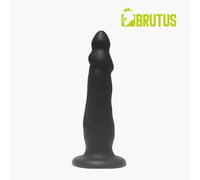 BRUTUS Bum Buddy - Mithras S M L Butt Plug Black Silicone Prostate Massager