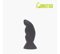 BRUTUS Bum Buddy Vulcan S M L XL XXL Butt Plug Black Silicone Prostate Massager