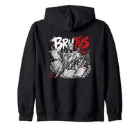 Brutus Exit Tyrannis Ancient Rome Senator Zip Hoodie
