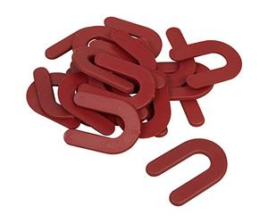 Brutus Horseshoe Shim Tile Spacers for 1/8" Grout, Pail of 150, Large
