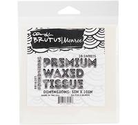 Brutus Monroe Vellum Like Waxed Tissue, Multi-Colour, 12.19 x 14.73 x 0.17 cm