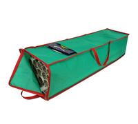 bruwaa Wrapping Paper Organizer Storage Bag Containers, 41 Inch Gift Wrapping Organizer Storage, Stores up to 25 Rolls 2” Diam - Green