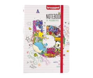 BRUYNZEEL A5 Notebook of Possibilities 14,8 X 21 cm 80gsm 160 Pages Lined White Writing Pages Notebook - Royal Talens