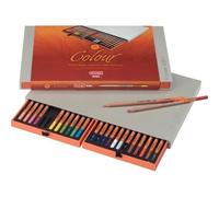 Bruynzeel Design Professional Watercolor Pencils Set of 24 + Brush | Water-Soluble Artists Pencils for Drawing, Coloring & Painting