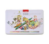 Royal Talens Bruynzeel Creatives Fineliner & Brush Pen Set, Dual‑Tip, 72 Colors