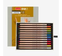 Bruynzeel : Design : Pastel Pencil : Box of 12 : Assorted Colours