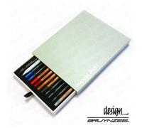 Bruynzeel Design Specialties Drawing Pencils and Blurrer Artist Box of 12