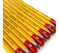Bruynzeel - High Grade Hexagonal Burotek Pencils - 1605 - Box of 12-4B