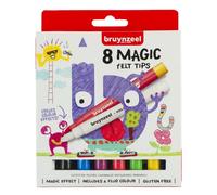 Bruynzeel Magic Felt Tip Colour Pens 8-Piece Set