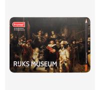 Bruynzeel & Rijksmuseum Professional Colored Pencil Set of 50 in Tin for Drawing & Coloring | Rembrandt van Rijn