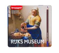 Bruynzeel & Rijksmuseum Professional Colored Pencil Set of 24 in Tin for Drawing & Coloring | Johannes Vermeer