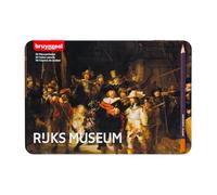 Bruynzeel & Rijksmuseum Professional Colored Pencil Set of 50 in Tin for Drawing & Coloring | Rembrandt van Rijn