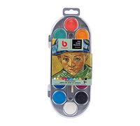 Bruynzeel Van Gogh Museum Watercolour 12-Piece Set with Brush