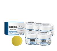 BRVLY Multi-Functional Cleaning And Stain Removal Cream-Sneaker Yellowing Remover&White Shoe Cleaning Paste With Sneaker Cleaner Sponge, Effortless Waterless Cleaning Cream For Stains & Scuffs (5)