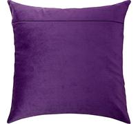 Brvsk Pansy. Upholstery Cushion Back for Sewing Pillowcases, Size 40×40 cm, with Zipper