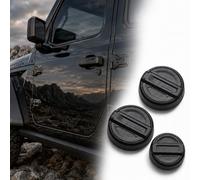 Brvtek for 2018-2024 Jeep Wrangler (JL) / Gladiator (JT) Door Security Accessories Keyhole Protection Item