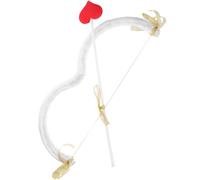 Brxmpn 1 Set Cupid Bow Arrow Cupid Cosplay Props Funny Archery Toys for Halloween Valentines Wedding Birthday Party Performance Supplies