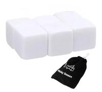 Brxmpn 6pcs Granite Whiskey Stones Reusable Chilling Rocks Ice Drink Cubes for Cold Drinks Cognac Brandy Bourbon Wine