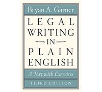 Bryan A. Garner - Legal Writing in Plain English Third Edition A Te - Z245z