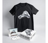 Bryan Adams - Bryan Adams, Neues Album 2025, Roll With the Punches, Limitiertes Exklusives Deluxe mit T-Shirt (Größe L)