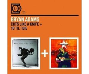 BRYAN ADAMS "TILL I DIE/CUTS LIKE A KNIFE" 2 CD NEW