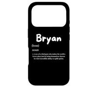 Bryan Definition Personalized Name Custom Costume For Bryan Case for iPhone 17 Pro