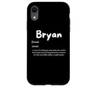 Bryan Definition Personalized Name Custom Costume For Bryan Case for iPhone XR
