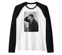 Bryan Ferry Of Roxy Music Portrait By Simon Fowler Raglan Baseball Tee