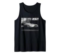 Bryan Forbes Driving His E Type Jaguar Car 1961 Tank Top
