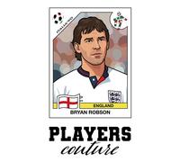 Bryan Robson 90 World Cup Sticker Men's T-Shirt - White / 2XL