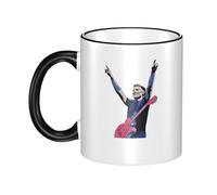 Bryan Rock Singer Adams Ceramic Coffee Mugs Drinking Mugs for Water and Milk Ceramic Coffee Cups with Handle
