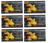 Bryant & May Safety Matches, Extra Long - Household Matches for Candles, Fireplaces, BBQs, Gas Cookers, Wood Burners, Fire Pits, Camping & Emergency Use