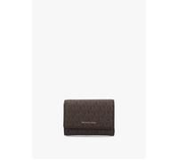 Bryant Trifold Brown Acorn Signature Logo Wallet - Brown Fabric / One Size