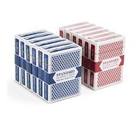 Brybelly 12 Decks (6 Red/6 Blue) Cards (Wide/Jumbo)
