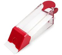 Brybelly 8 Deck Acrylic Baccarat Shoe with Handle and Lid