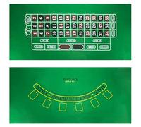 Brybelly Blackjack and Roulette Table Felt