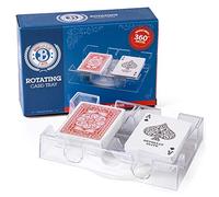Brybelly Elite Rotating Card Tray, 2-Deck