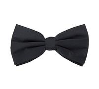 Brybelly Formal Black Casino and Poker Dealer Clip On Bow Tie