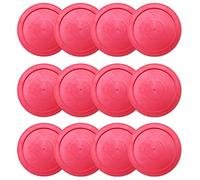 Brybelly One Dozen Air Hockey Pucks, 2.5-Inch