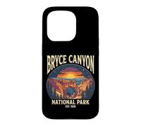 Bryce Canyon National Park Est 1928 Retro Sunset Landscape Case for iPhone 15 Pro